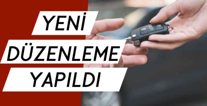 RESMİ GAZETEDE YAYIMLANDI