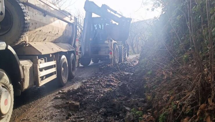 Gölyaka’da Yol Bakım ve Şarampol Temizliği Tamamlandı