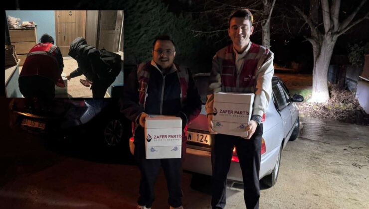 Zafer Partisi Düzce İl Başkanı Hülya Eroğlu’ndan Gölyaka’da Ramazan Yardımı