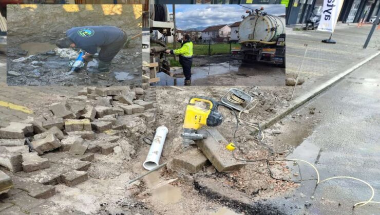 Düzce’de Altyapı Çalışmaları Aralıksız Sürüyor