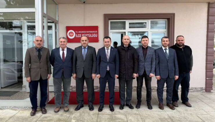 Akçakoca Kaymakamı Dr. Hacı Arslan Uzan’dan Kurum Ziyaretleri