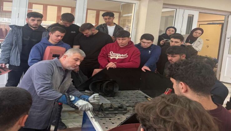 Gümüşova Meslek Yüksekokulu’nda TIG Kaynak Eğitimi Gerçekleştirildi
