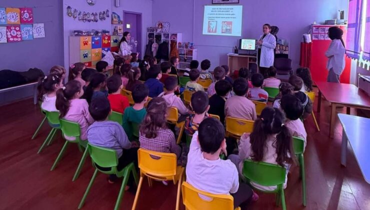 Küçük Yaşta Büyük Bilinç: Miniklere Sağlık Eğitimi Verildi
