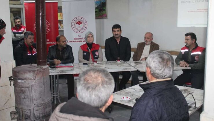 Düzce’de Üreticilere Modern Sulama ve Kırsal Kalkınma Bilgilendirmesi