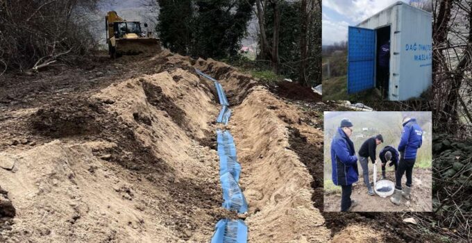 Çilimli Sarımeşe’de İçme Suyu Altyapısı Güçlendirildi