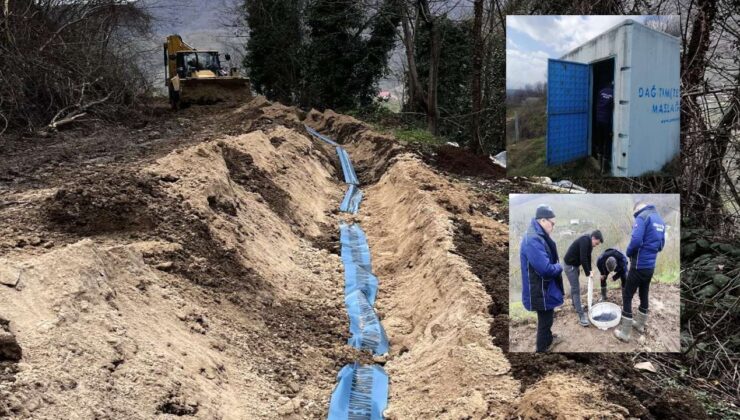 Çilimli Sarımeşe’de İçme Suyu Altyapısı Güçlendirildi