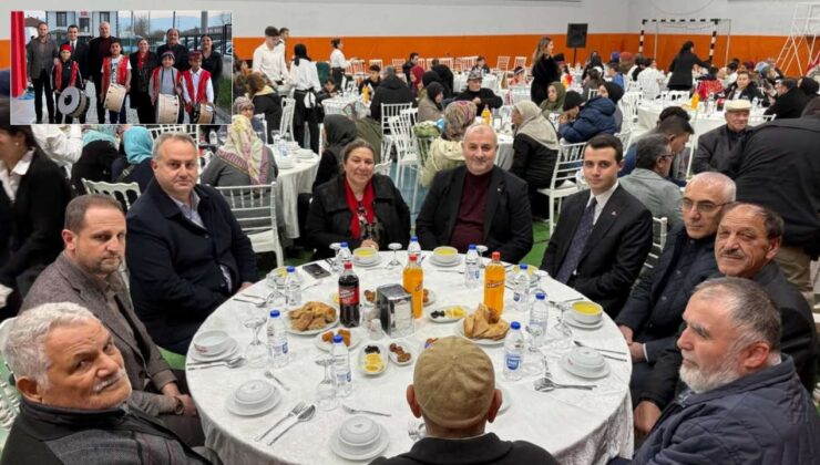 Çilimli’de Ramazan Sofrası Roman Hemşehrilerle Kuruldu