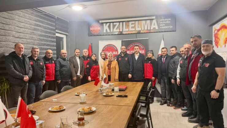 AK Parti Düzce Milletvekili Ayşe Keşir’den Kızılelma Arama Kurtarma Derneği’ne Ziyaret