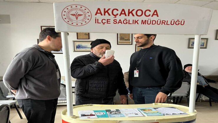 Akçakoca’da Ramazan’da Sağlık Farkındalığı Standı Kuruldu
