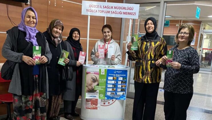 Yığılca’da Kanser Haftası Farkındalık Etkinliği