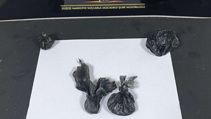 Düzce’de Uyuşturucu Operasyonu:1 Kişi Tutuklandı