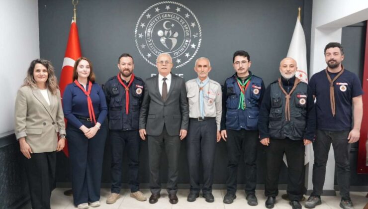 Düzce’de İzcilik Faaliyetleri Kapsamında Anlamlı Ziyaret