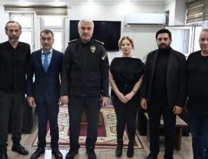 Düzce Gazeteciler Cemiyeti’nden Emniyet Müdürü Ergüder’e Ziyaret