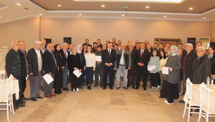 Kaynaşlı’da Üreticilere Sertifikaları Törenle Verildi