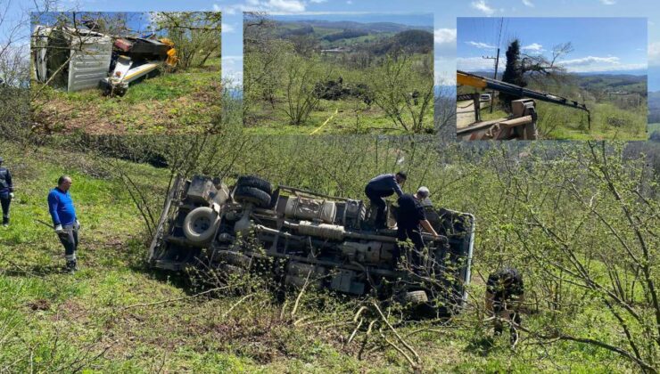 Düzce’de Korkunç Kaza: Direksiyon Başında Kalp Krizi Geçirdi!