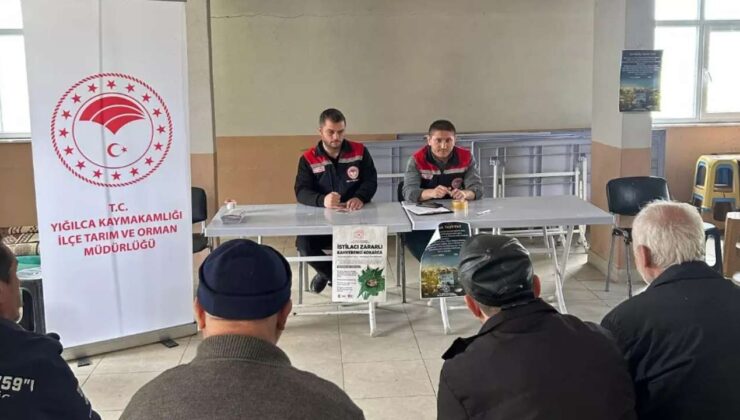 Yığılca Redifler Köyü’nde Çiftçilere Yönelik Bilgilendirme Toplantısı Düzenlendi