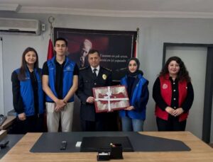 Polis Haftası’nda Akçakoca İlçe Emniyet Müdürü Öztürk’e Ziyaret