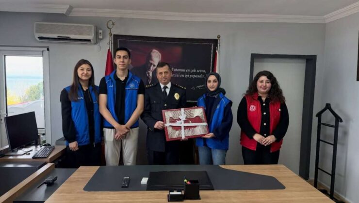 Polis Haftası’nda Akçakoca İlçe Emniyet Müdürü Öztürk’e Ziyaret