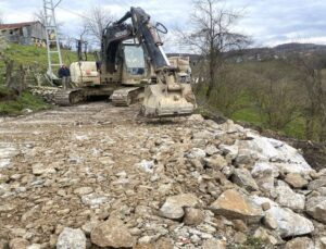 Kaynaşlı Tavak Köyü’nde Heyelan Islahı Tamamlandı